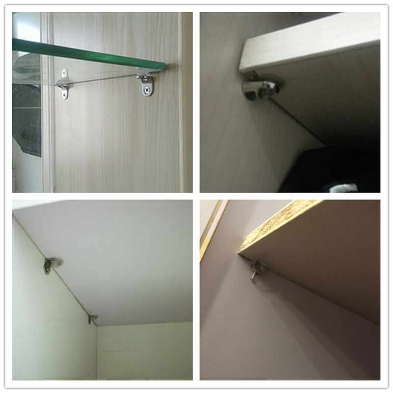 玻璃吸盘层板托钉粒衣柜支撑橱柜隔板活动木板托酒柜搁板固定配件