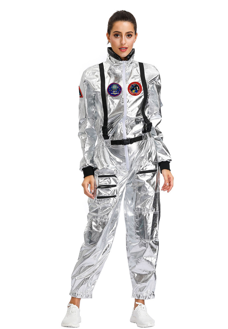 太空服宇航员情侣cosplay宇航流浪地球飞行员亲子装演出服儿童演出服