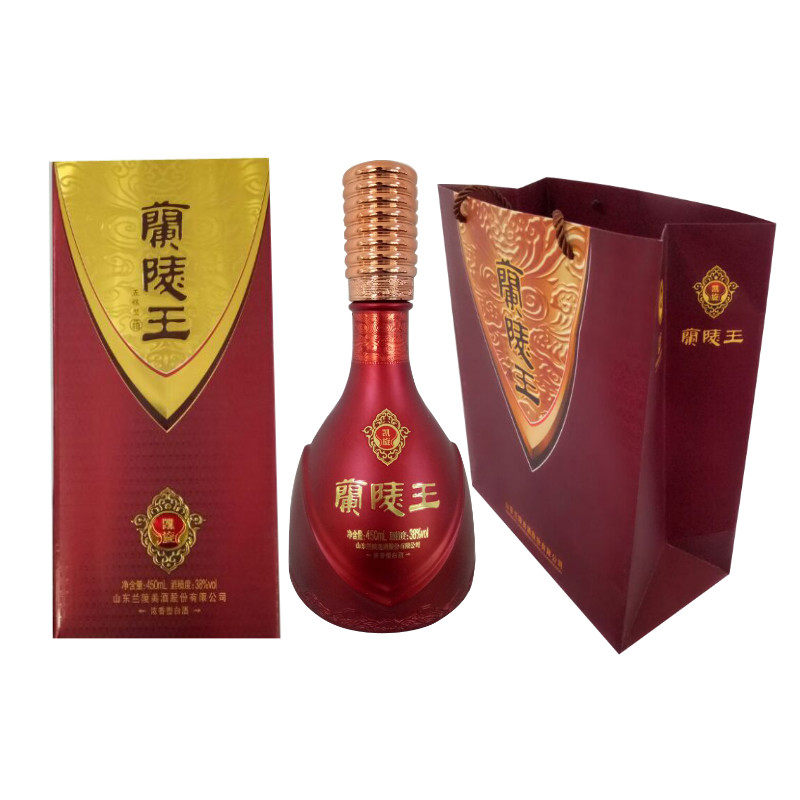 白酒兰陵酒38度凯旋兰陵王五粮纯粮固态发酵低度山东名酒浓香型