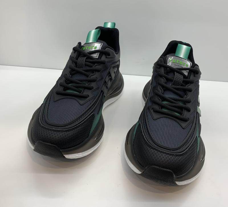 格瑞森2022秋季新款男子休闲鞋厚底轻便网面透气时尚休闲鞋