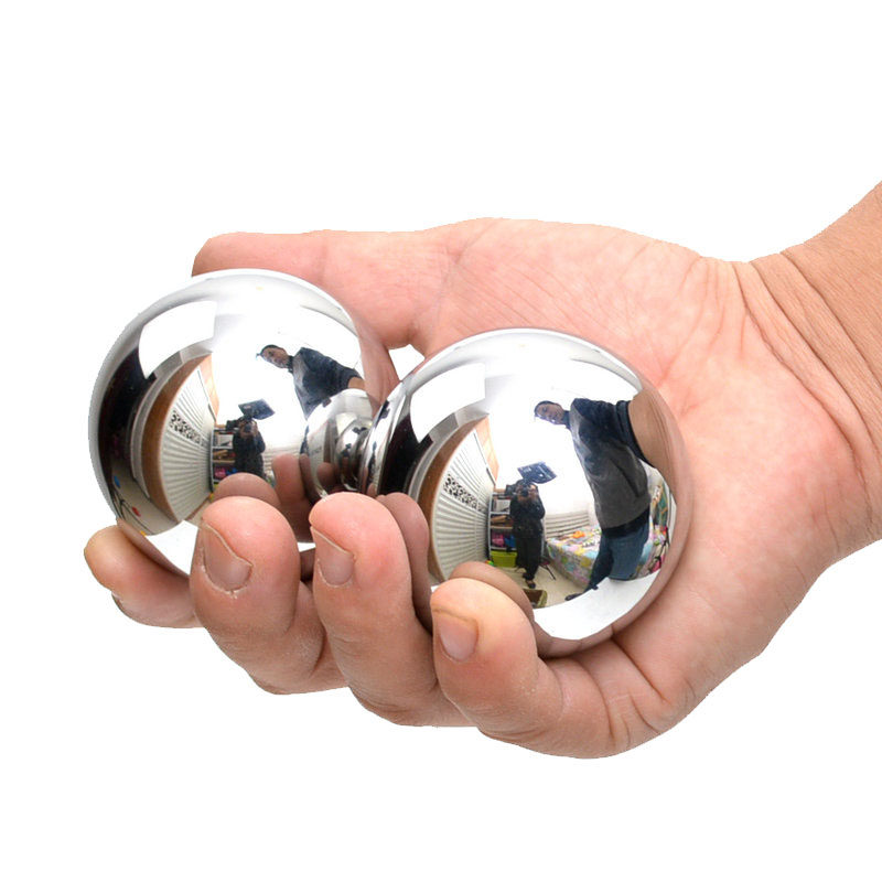 保定铁球手球中老年人健身球保健锻炼按摩手握把玩健身球