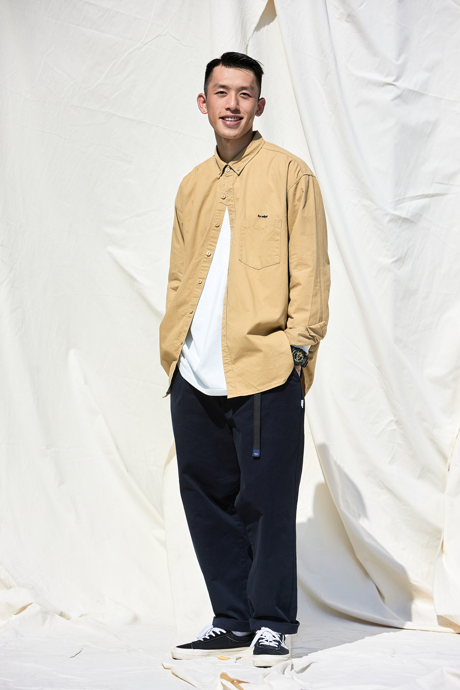 wiwt21aw新品cityboy风格百搭情侣男女宽松廓形衬衫