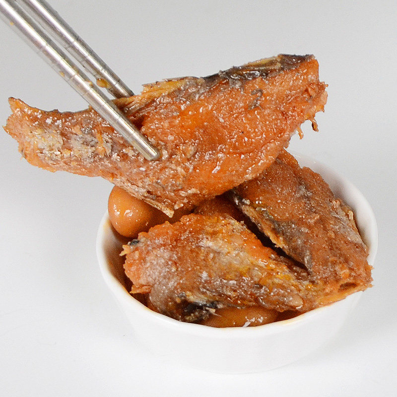 乐隆隆酱香小黄鱼罐头140g*6 即食豆香黄花鱼 香辣食品下饭豆豉鱼