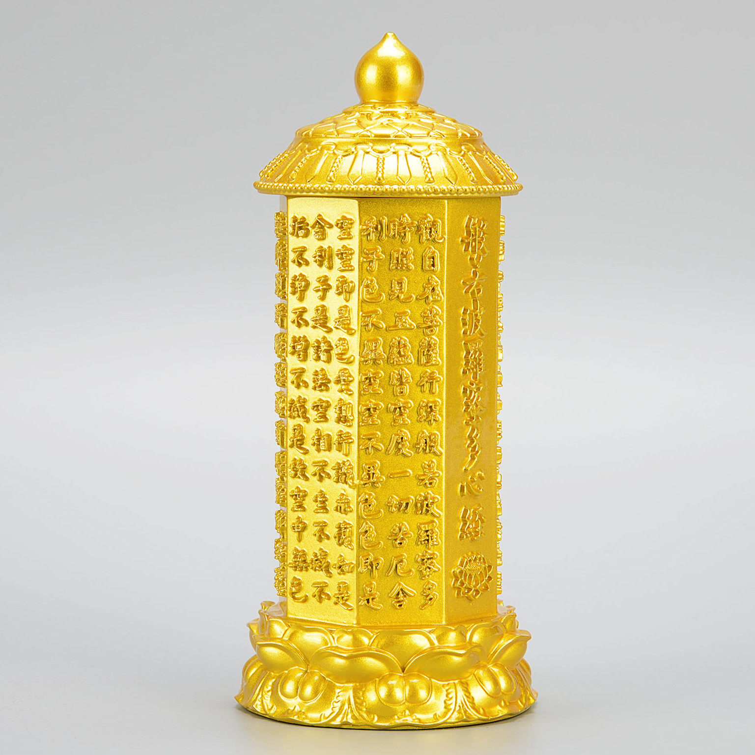 复古古风铜器心经仿古舍利塔摆件件件工艺品生日摆件