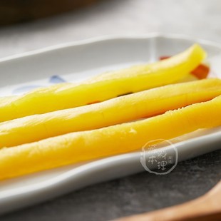 切条黄萝卜 大根 日式 寿司萝卜条 200g 调味萝卜 新香卷材料食材