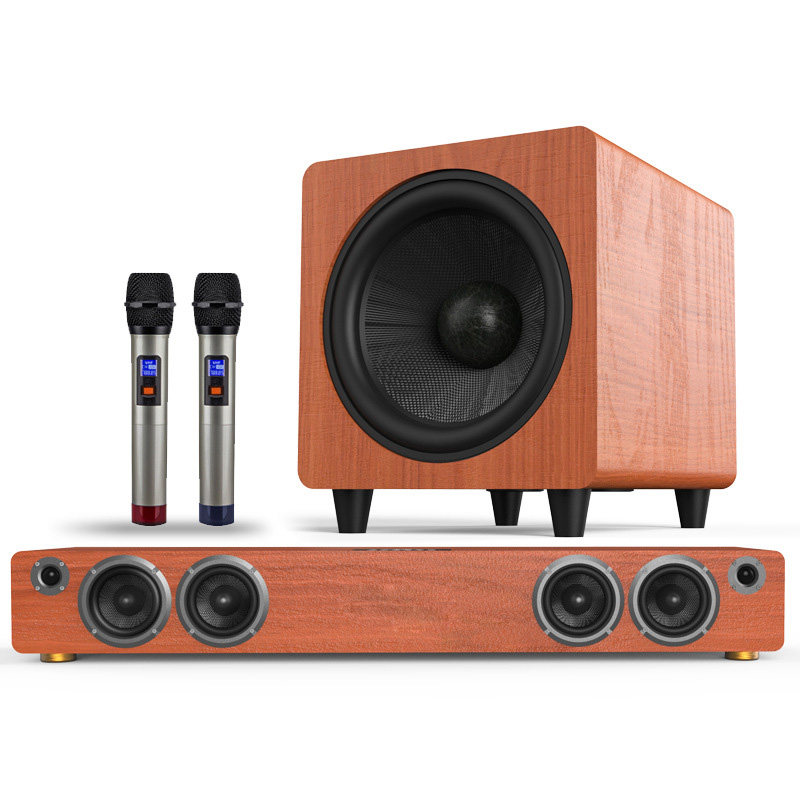 音响外接坚果激光海信专用复古低音炮歌重投影仪无线