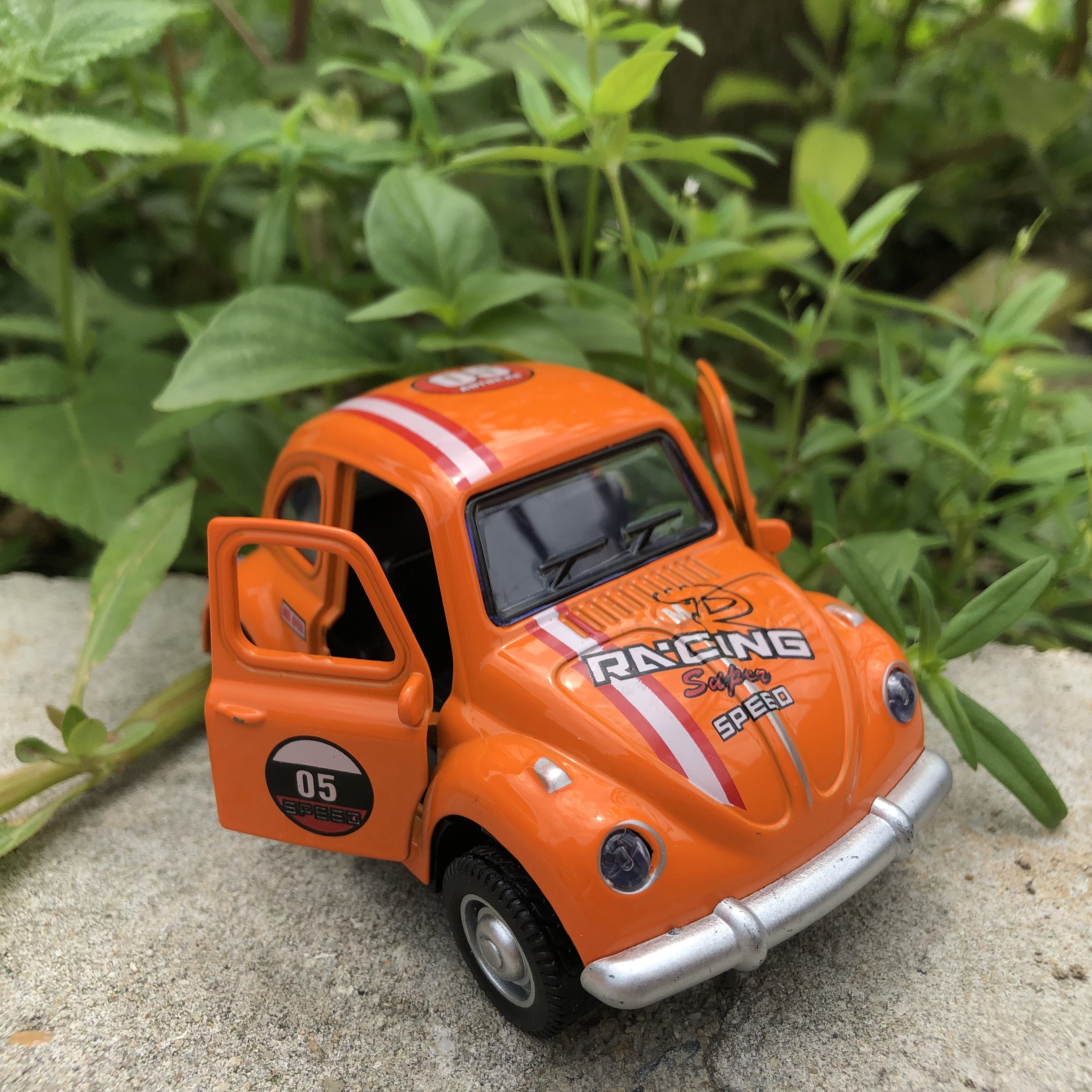 儿童合金回力玩具车迷你甲壳声光车模男孩mini惯性