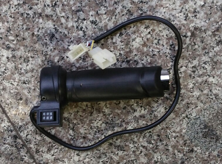 电动车踏板调速三速转高中高中低低速开关线转把车把更多电动车零