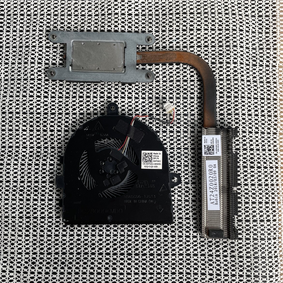 戴尔latitude3490散热风扇散热器0wygk205k4mv笔记本零部件