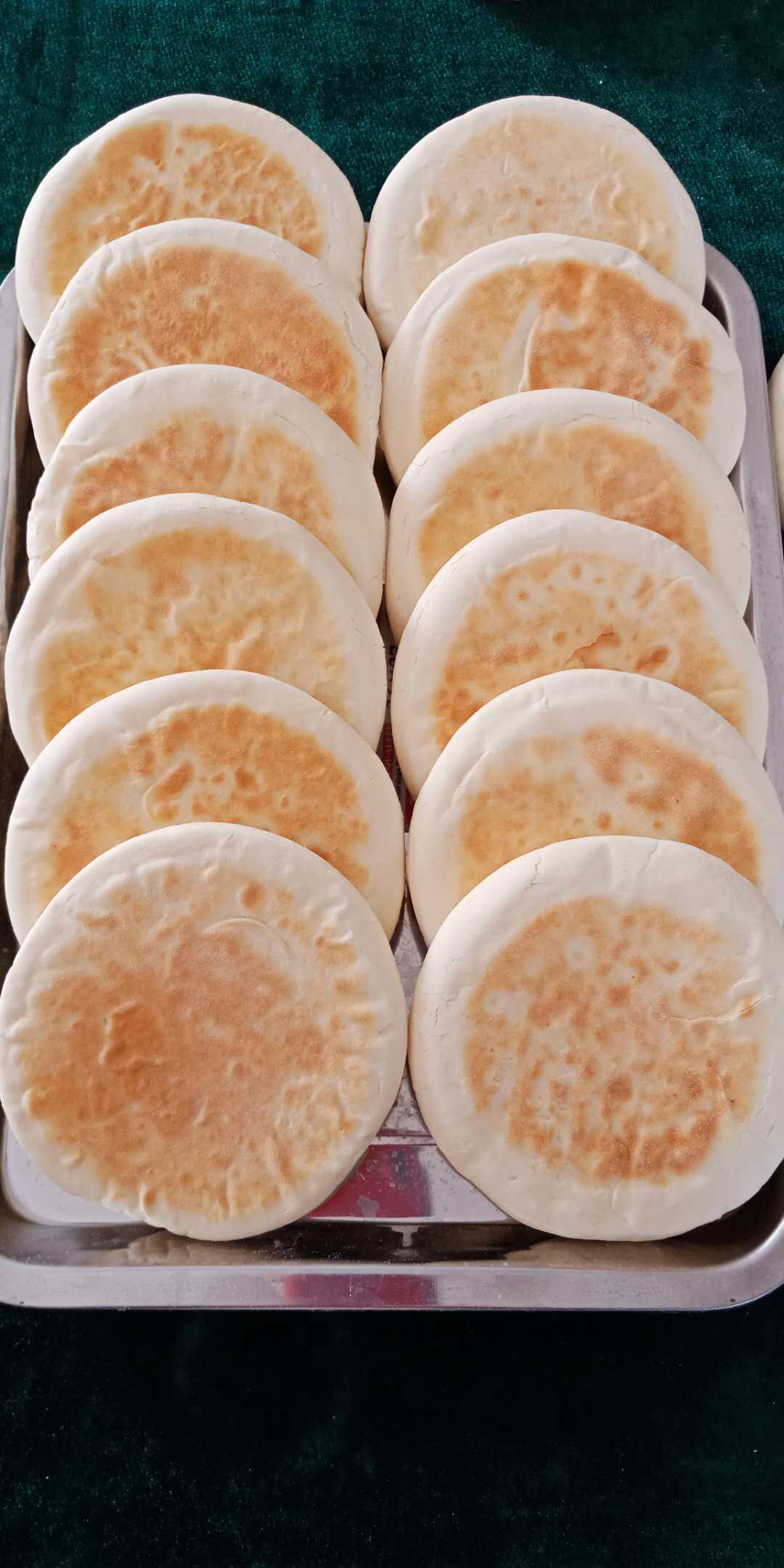 家用白吉馍肉夹馍饼里脊肉饼20个包邮肉夹馍发面饼包点