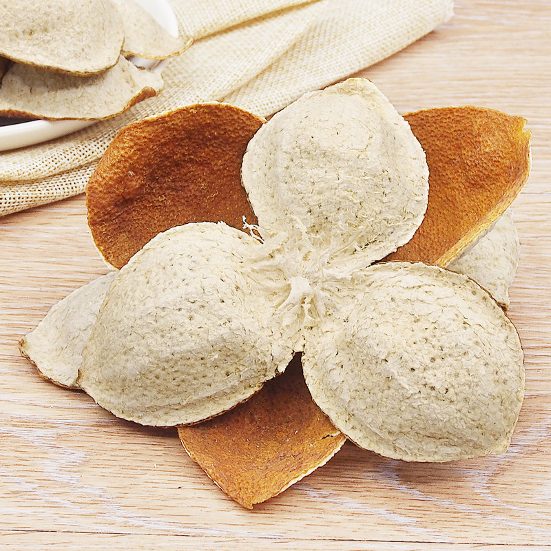 2019年正宗新会陈皮干1年小青柑皮青皮圈枝大红新皮柑鲜果50克