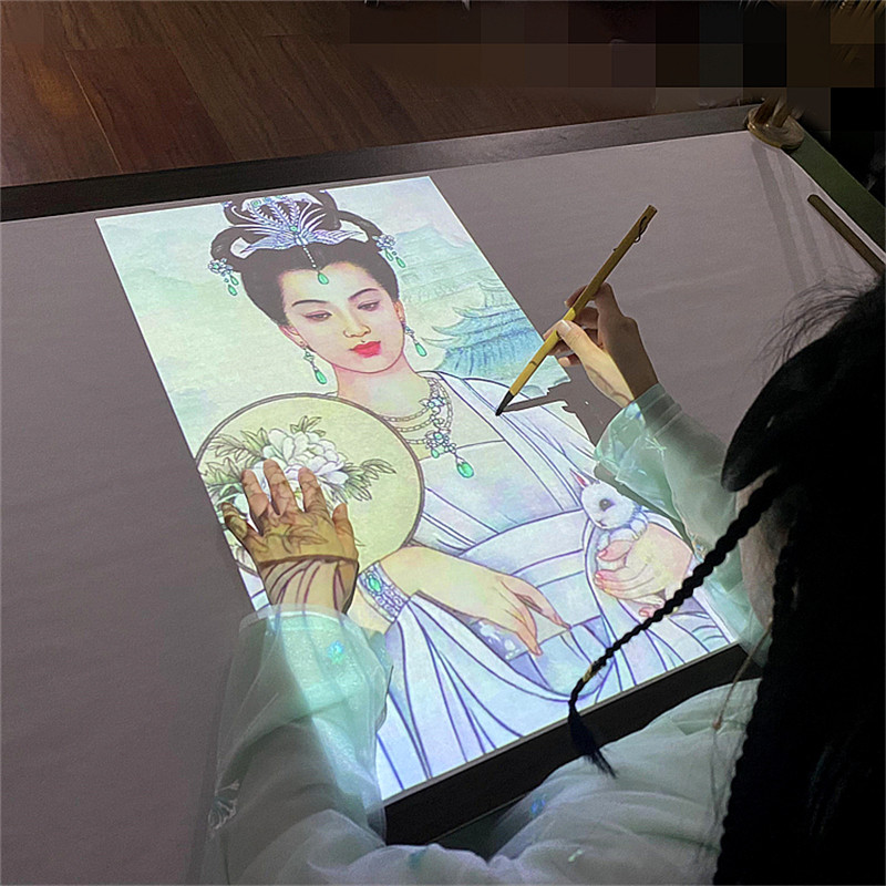 画画投影仪打印临摹板书画影绘机书画绘画工笔画画板