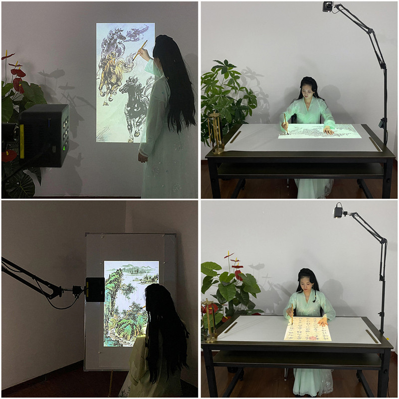 画画投影仪打印临摹板书画影绘机书画绘画工笔画画板