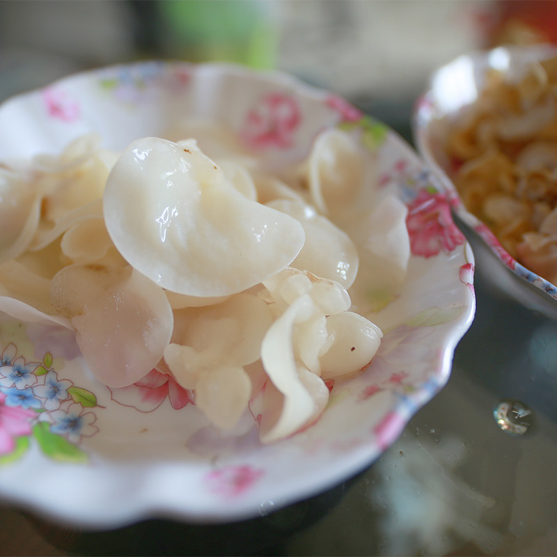 木耳东北肉厚500g白毛小碗无根菌袋白玉特产银耳