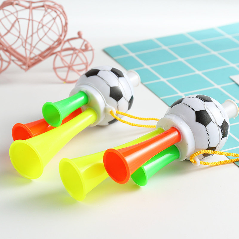 【吹奏玩具】足球喇叭儿童宝宝可吹口哨小玩具球迷吹奏乐器运动会