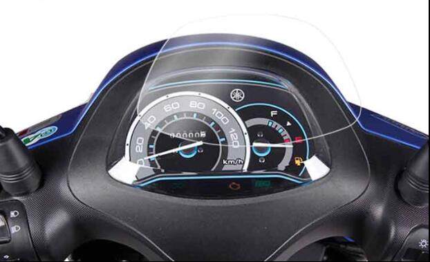 专用雅马哈巧格i125摩托车仪表盘反光屏幕高清软性屏幕保护膜