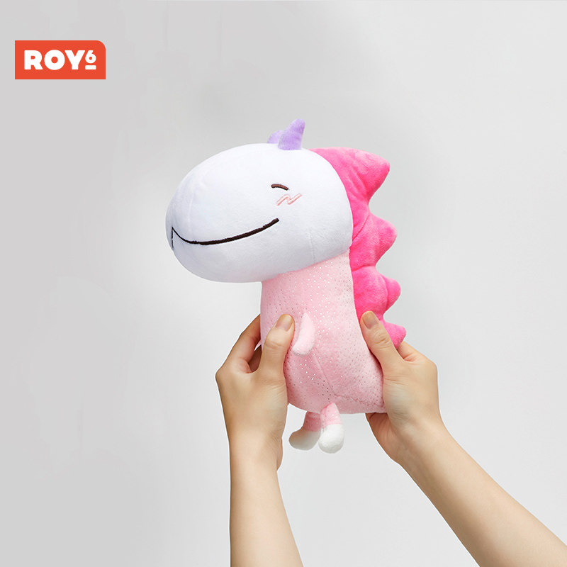 roy6 王源 龙龙站姿玩偶25cm 卡通动漫毛绒玩偶礼物line friends