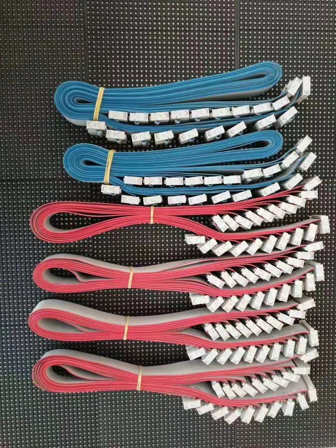 led模组显示屏排线16p电子屏长线1米单元左右led显示屏