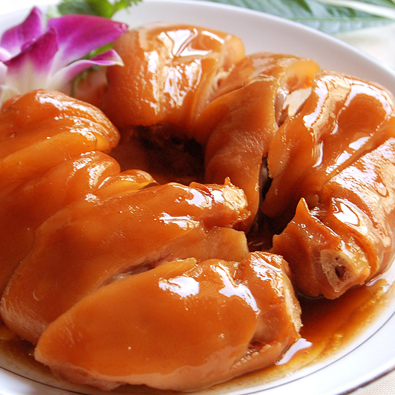 猪蹄飘香猪手猪脚猪爪卤香熟食新鲜零食客家卤肉类