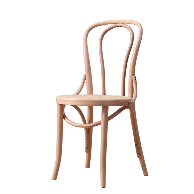 经典索耐耐特ins网红背椅18号家用复古藤编餐椅