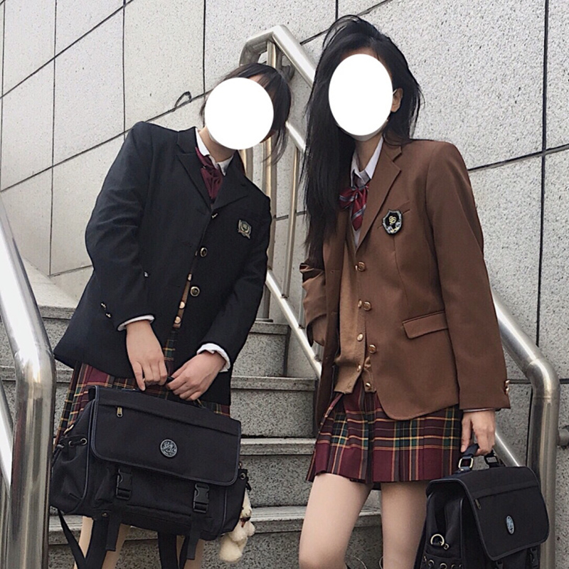 山楂树jk制服正版一套格裙套装全套衬衫纮爱学生校服