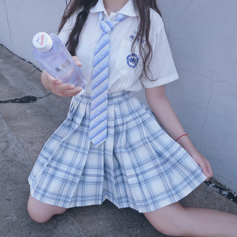 星月豚骨不死川原创jk格裙制服裙正版日系百褶裙校供
