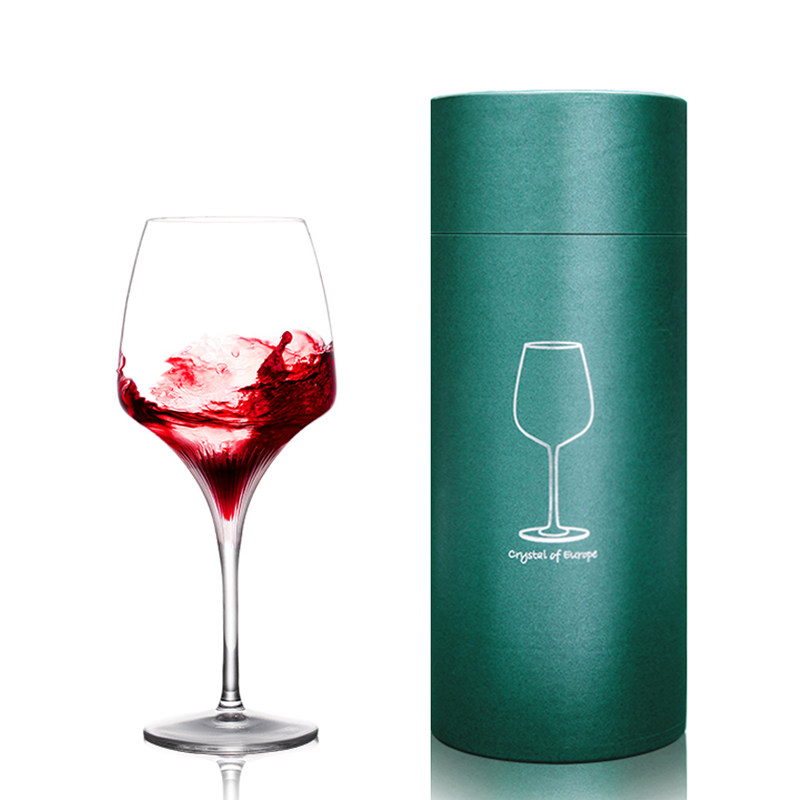 mksa米卡莎进口无铅水晶红酒酒杯手工刻花型品异形