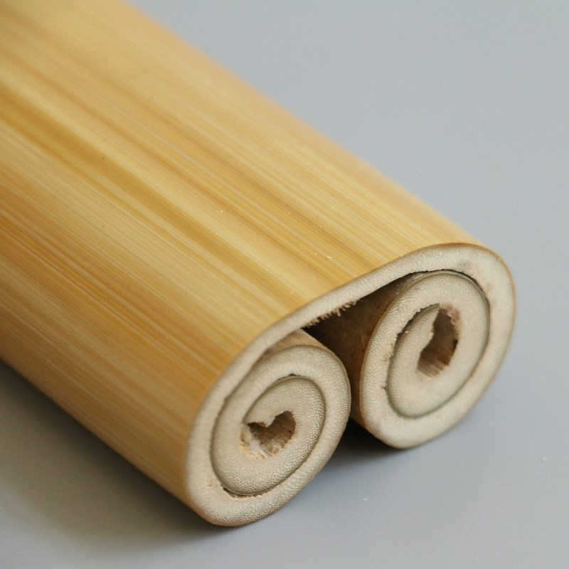 玉竹异形竹卷天然竹把玩文玩收藏件茶摆件竹雕茶道