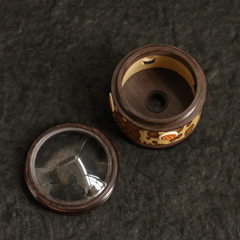 纯手工精工制作梅妃竹金钟竹蛉罐鸣虫器具文玩收藏把件养虫罐竹器