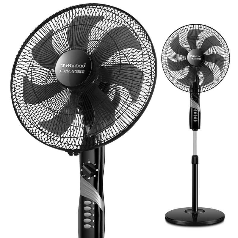 万宝集团电风扇落地扇家用宿舍遥控立式扇工业学生摇头电扇大风力$89