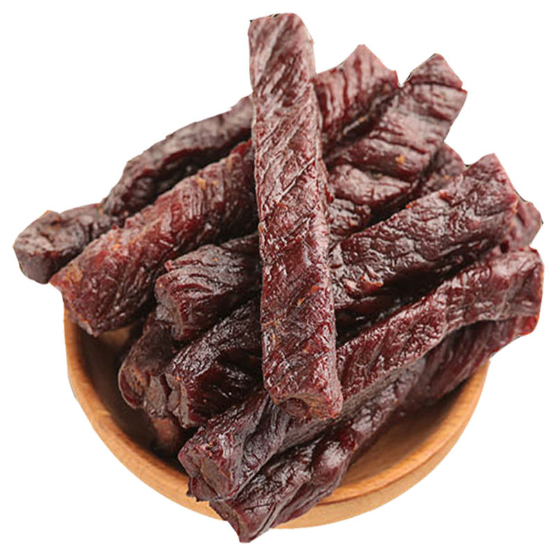 牛肉干内蒙古手撕风干牛肉条牧民老马原味香辣清真空熟食500g散装