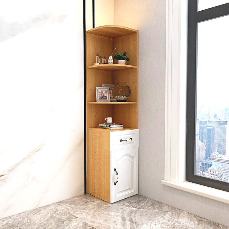 角柜墙角边柜现代简约转角柜角柜三角形客厅角落置物架角柜