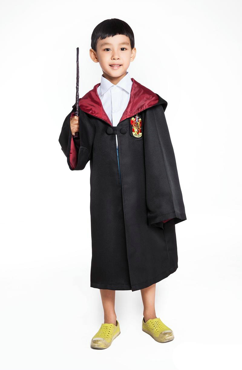 哈利波特魔法格兰芬多学院校服衣服cosplay万圣节儿童演出服cosplay