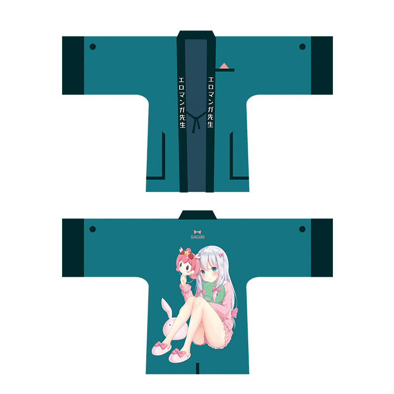 我的妹妹黄漫埃罗芒阿老师羽织动漫周边泉纱防晒浴衣动漫t恤