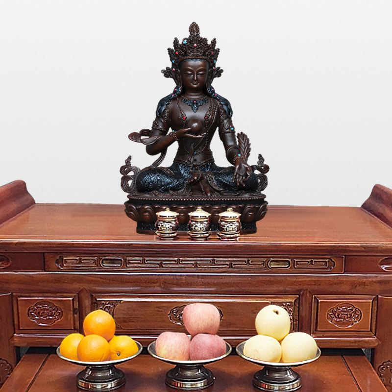 佛像全铜地九华菩萨王菩萨山地寺庙供奉居家佛堂摆件