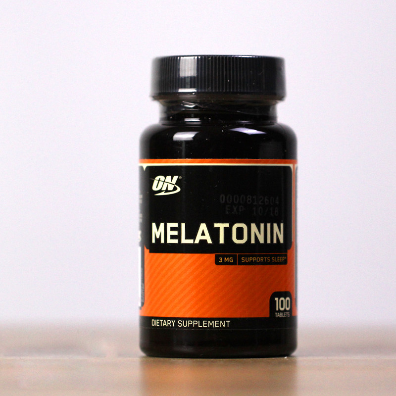 健安喜gnc褪黑素片3mg120粒睡眠片安心好睡眠提高睡眠质量安眠