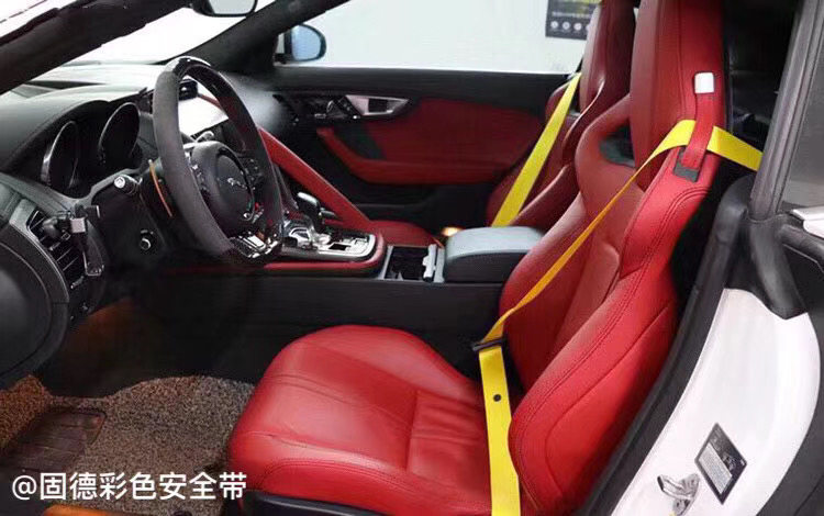 正品彩色改装个性原车奔驰奥迪宝马安全带品包安全带及调节器