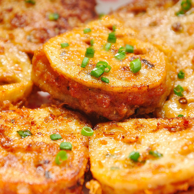 莲藕夹肉900g30个猪肉肉馅速食半成品肉片餐饮店莲藕