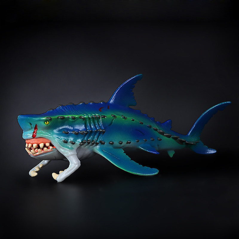 奇幻世界鲨鱼怪物海洋怪兽鱼儿儿童仿真动物仿真