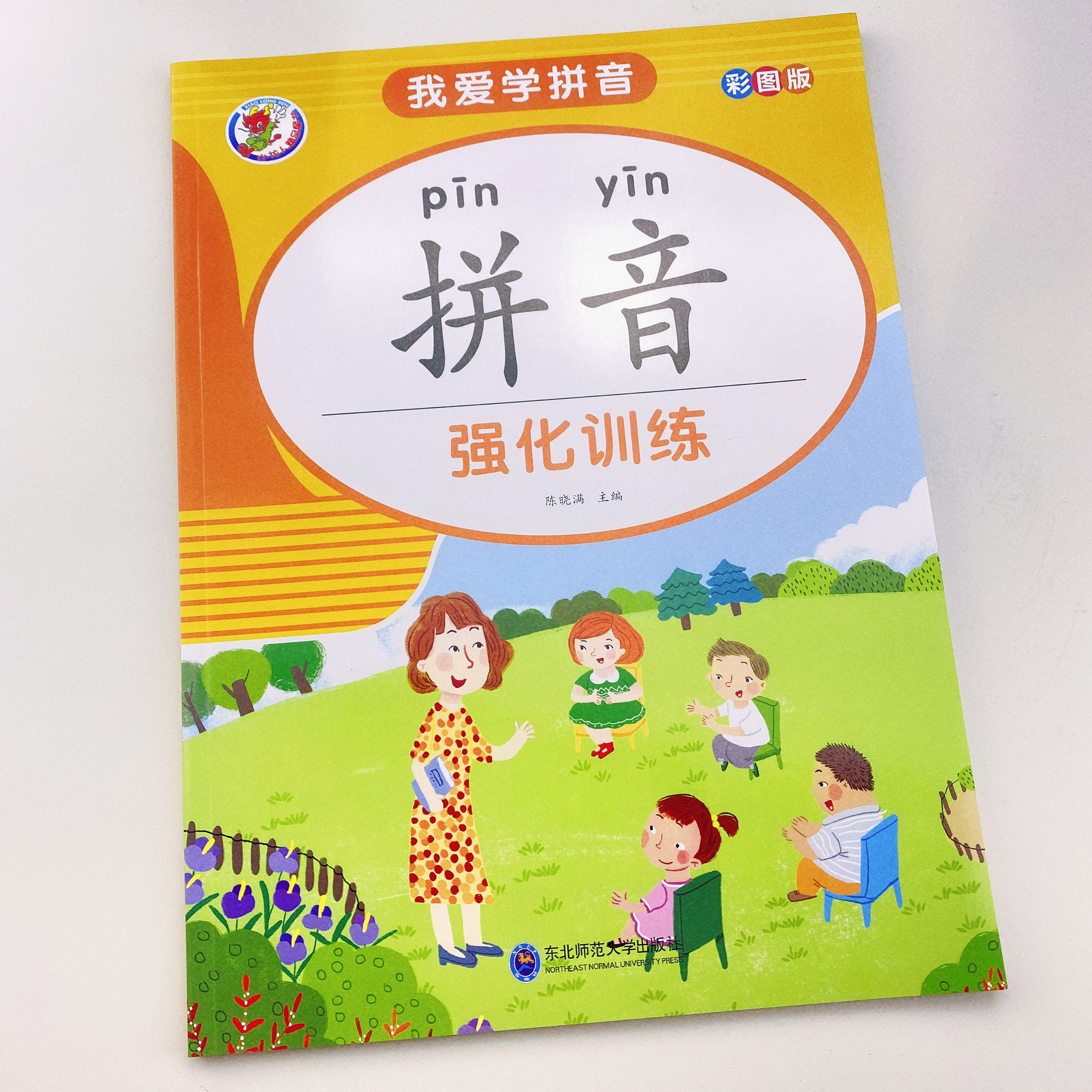 拼音一年级衔接韵母学前班大班幼儿园教材学习幼小启蒙认知书