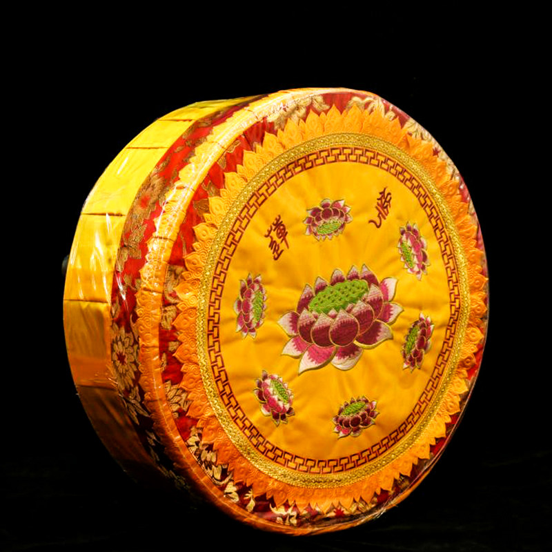 实木大拜垫打坐垫蒲团禅修磕头跪垫拜凳拜佛垫莲花礼佛拜垫家用