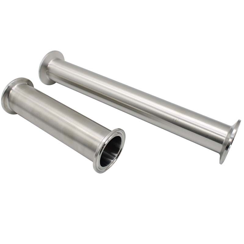 ss304卫生级不锈钢直通管接头快装管接头卡箍等径直管3a外贸产品