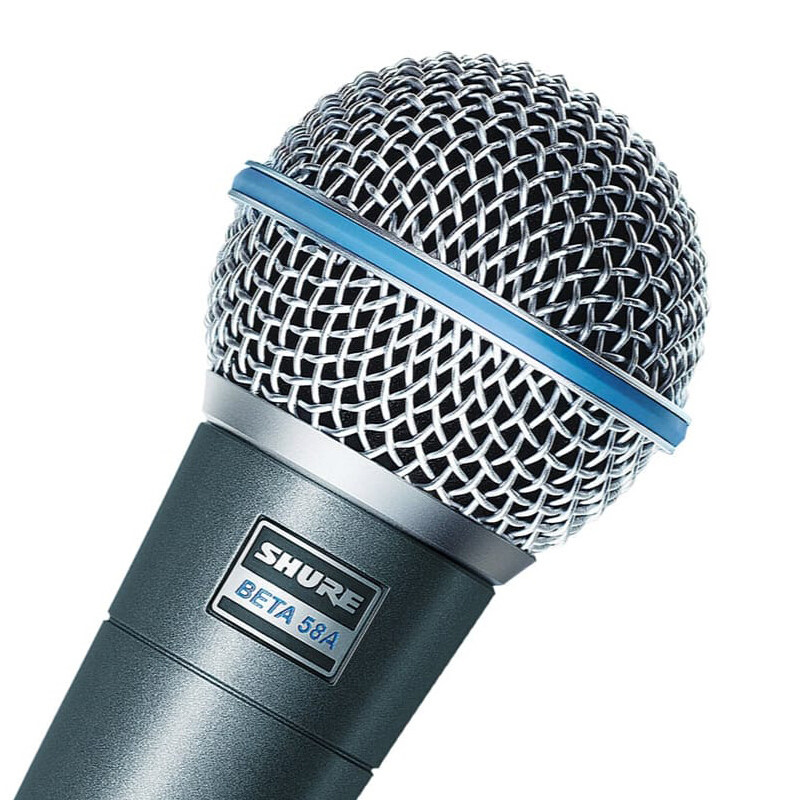 ktv专业k歌家用演出麦克风唱歌神器 beta58a shure 有线话筒 舒尔