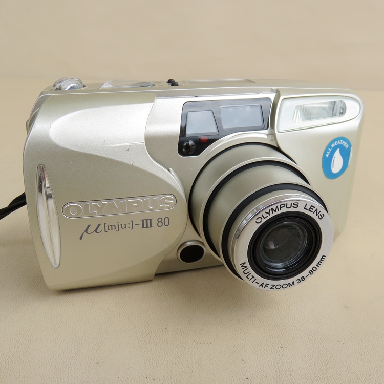 奥林巴斯u3zoom80胶片相机傻瓜机胶卷卷片照相机傻瓜