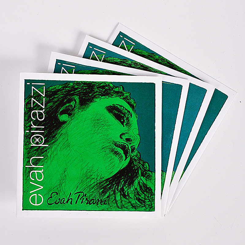 德国pirastroevahpirazzi绿美人小提小提琴琴弦eadg尼龙琴弦