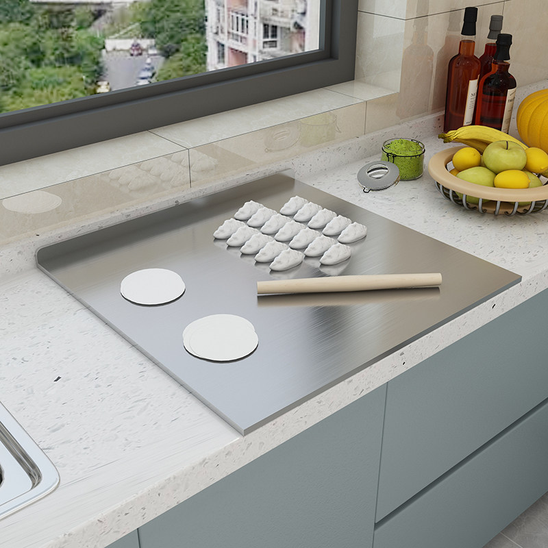 面板不锈钢厨房家用定做特大号砧板燃气燃气灶灶台砧板