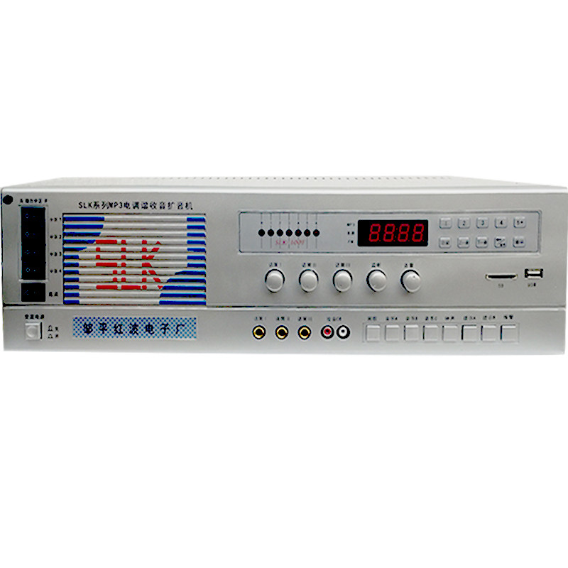 红波功放扩音机村委定压喇叭音大200w高音大广播工厂扩音器