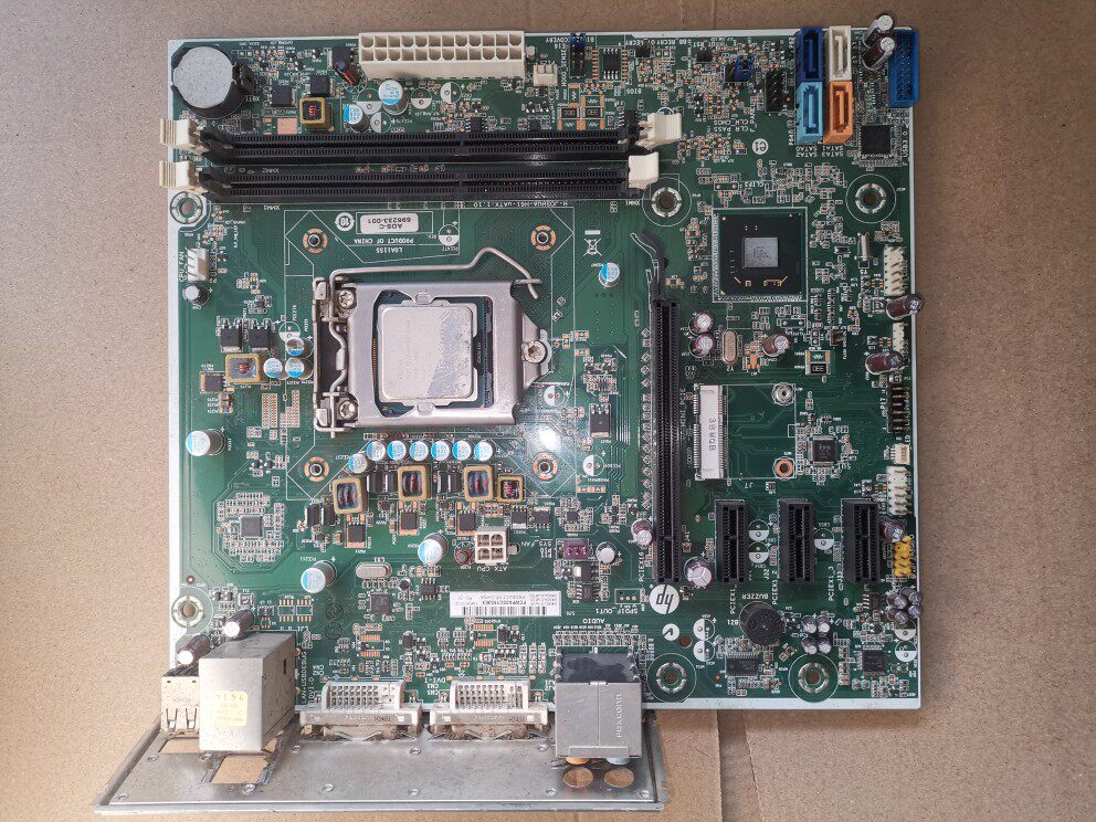 联想戴尔惠普品牌机拆机h61主板cpu主板套装