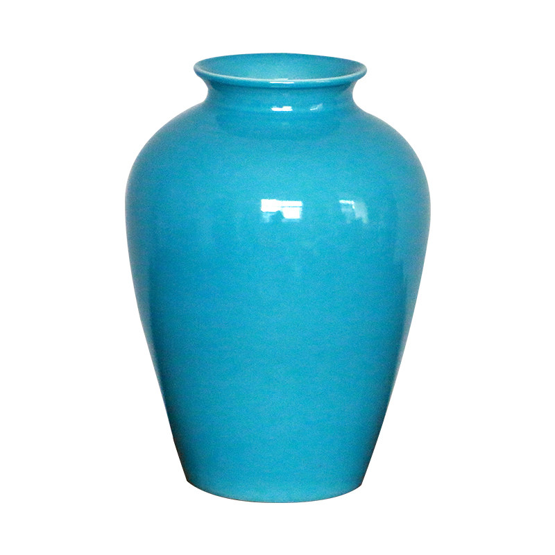 装饰品桌面餐厅花器花瓶纯色单色几何空间中式古典花瓶