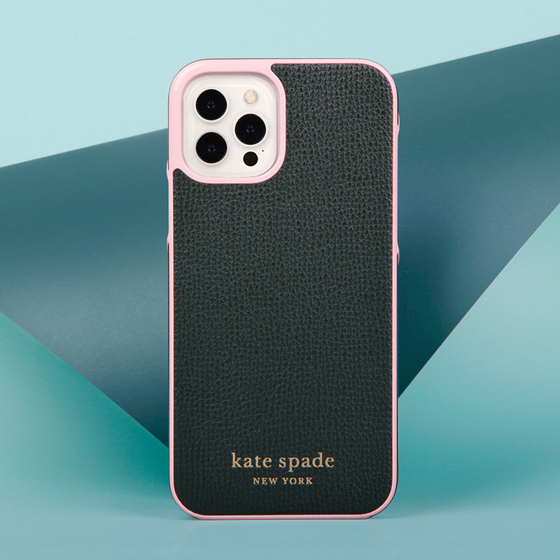 kate spade轻奢皮革适用于苹果12iphone 12/pro/max手机保护壳